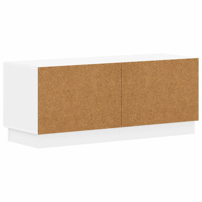 Tv-meubel Wit Bewerkt hout
