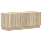 Tv-meubel bewerkt hout sonoma eiken 49x35x40 cm