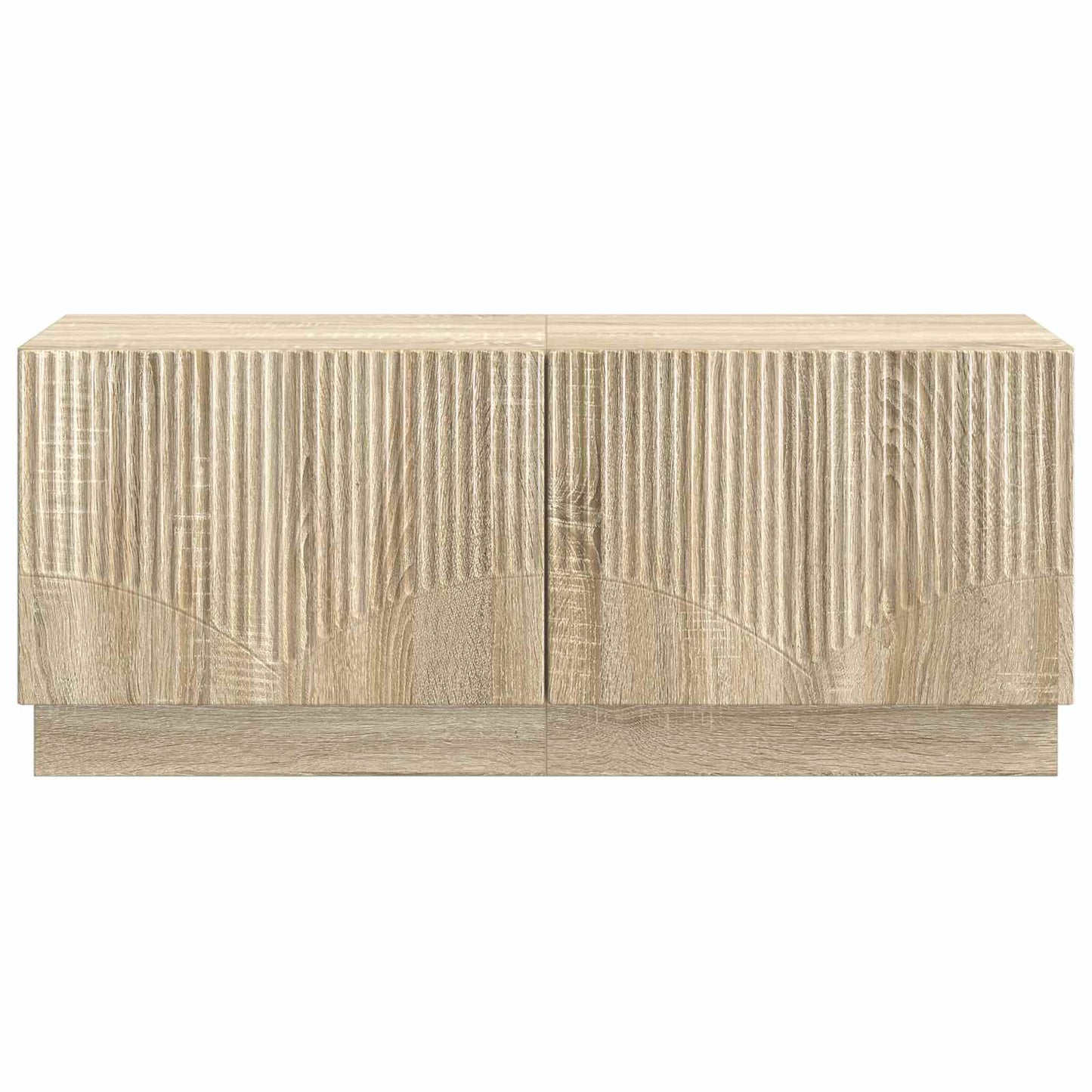Tv-meubel Sonoma Eiken Bewerkt hout