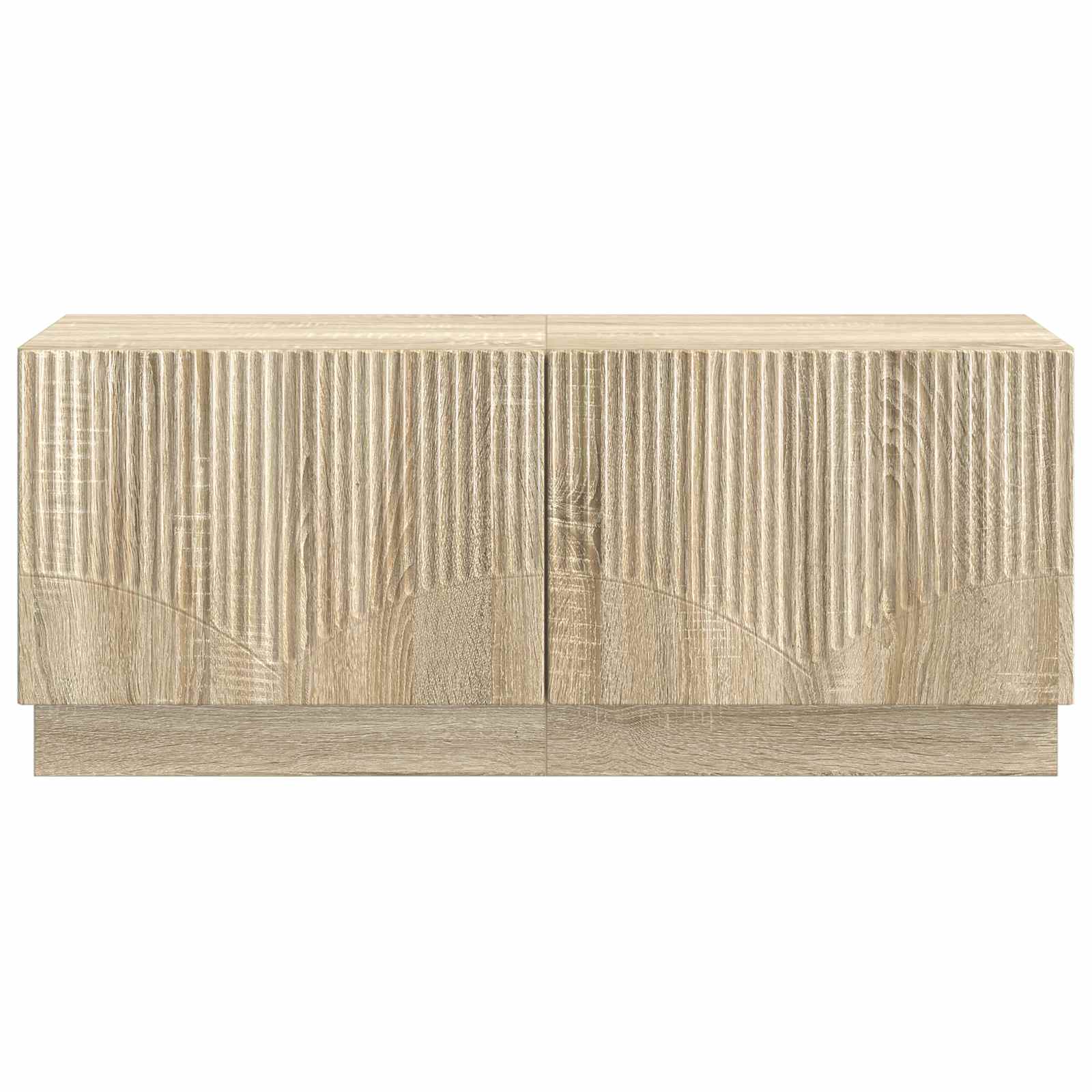Tv-meubel Sonoma Eiken Bewerkt hout