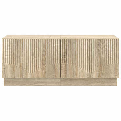 Tv-meubel Sonoma Eiken Bewerkt hout