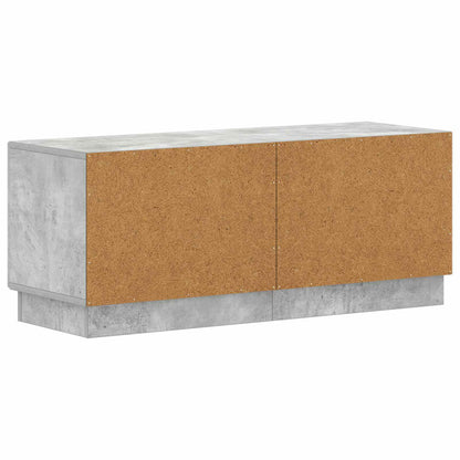 Tv-meubel Betongrijs Bewerkt hout