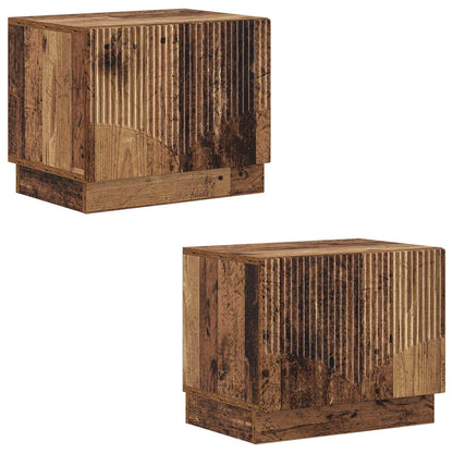Tv-meubel Oud hout Bewerkt hout