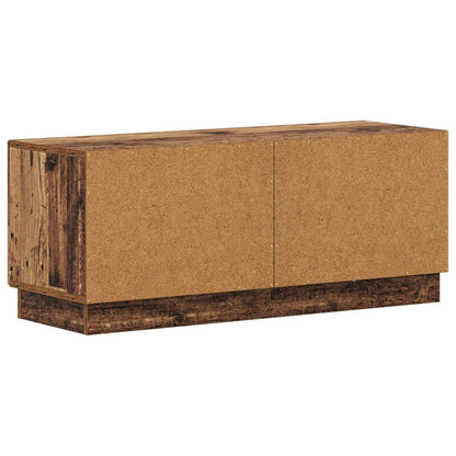 Tv-meubel Oud hout Bewerkt hout