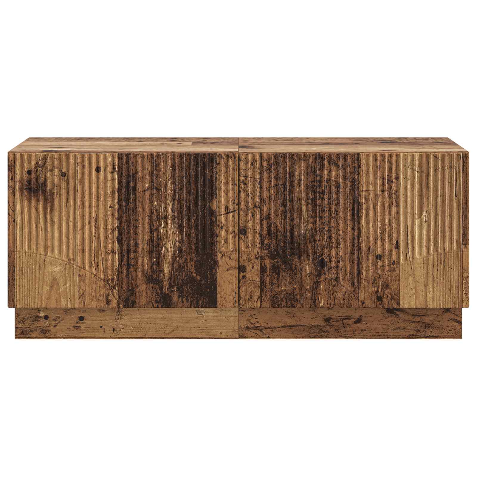 Tv-meubel Oud hout Bewerkt hout