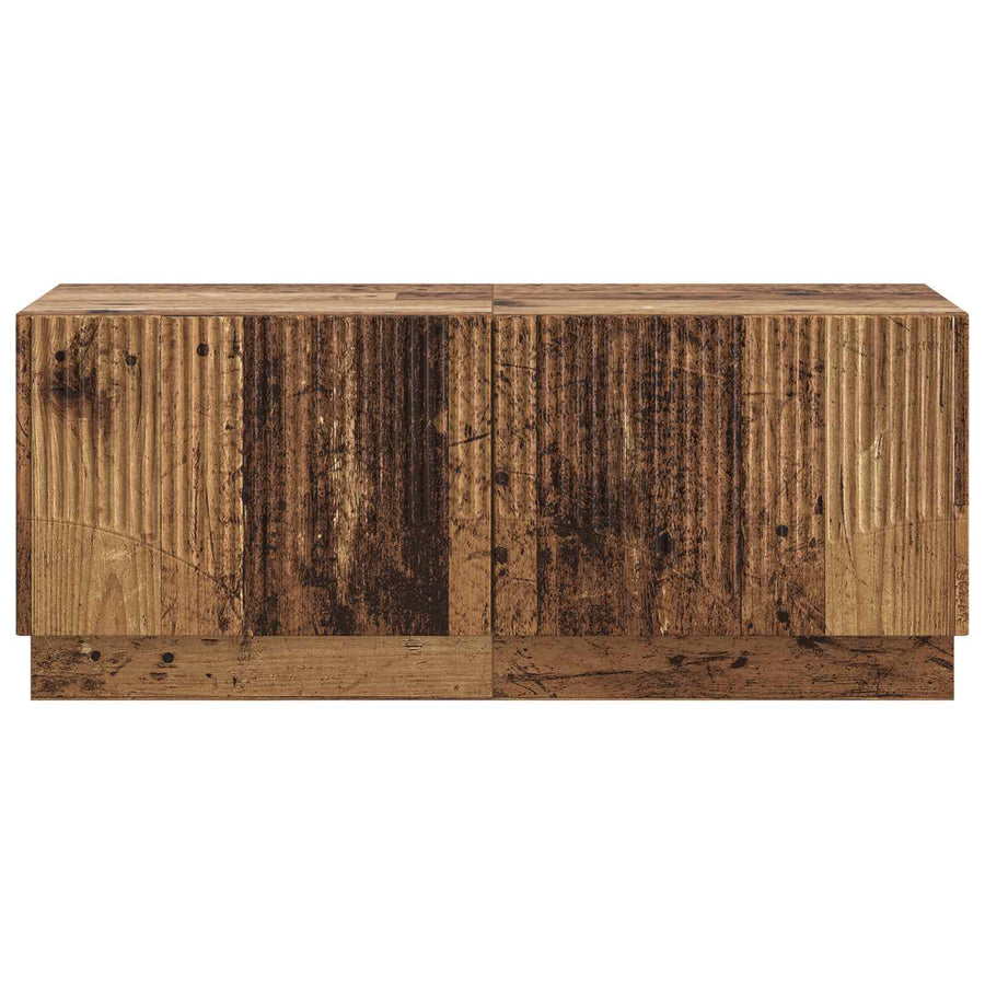 Tv-meubel Oud hout Bewerkt hout