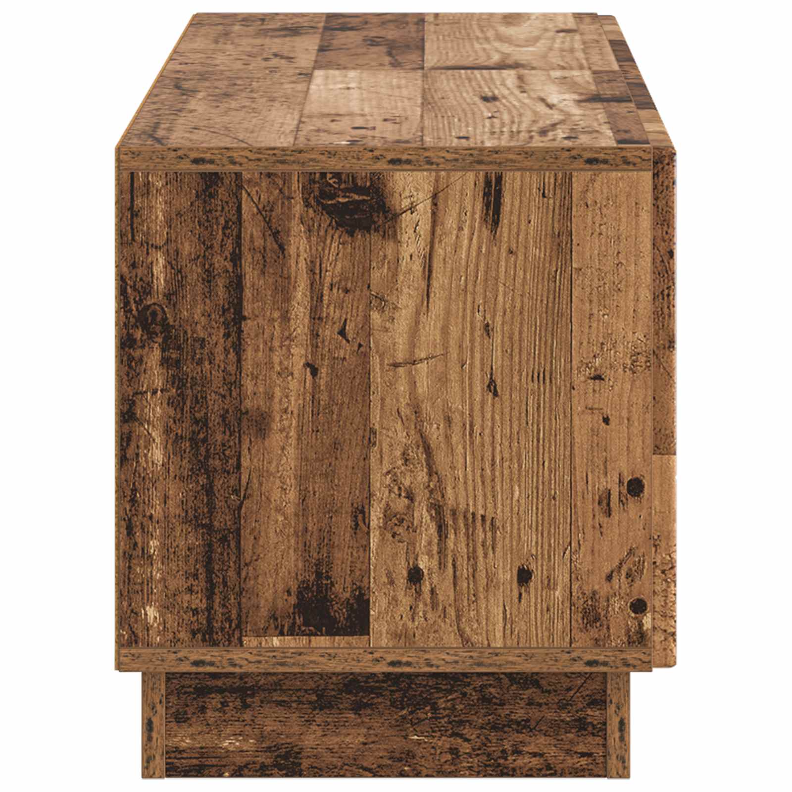 Tv-meubel Oud hout Bewerkt hout