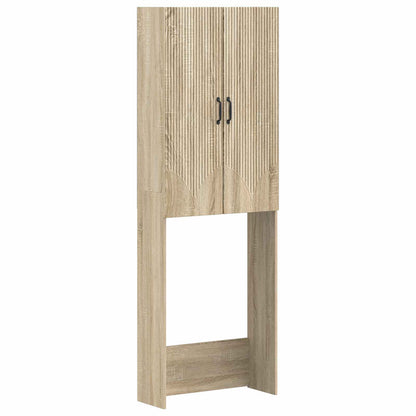 Toiletkast HOORN Sonoma Eiken 66 x 25,5 x 190 cm Bewerkt hout