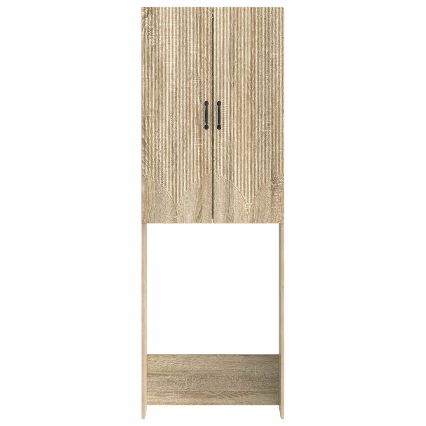 Toiletkast HOORN Sonoma Eiken 66 x 25,5 x 190 cm Bewerkt hout