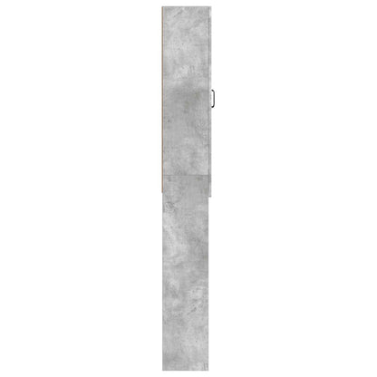 Toiletkast HOORN Betongrijs 66 x 25,5 x 190 cm Bewerkt hout