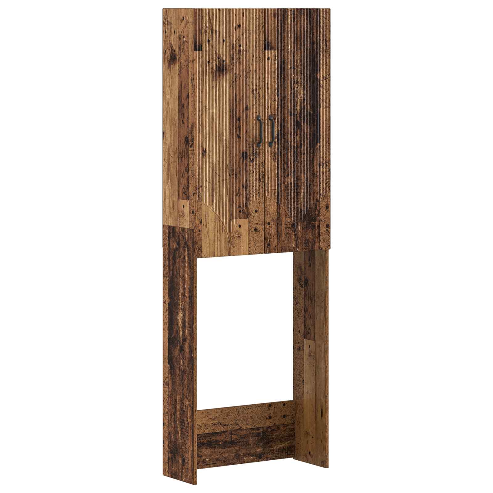 Toiletkast HOORN Oud hout 66 x 25,5 x 190 cm Bewerkt hout