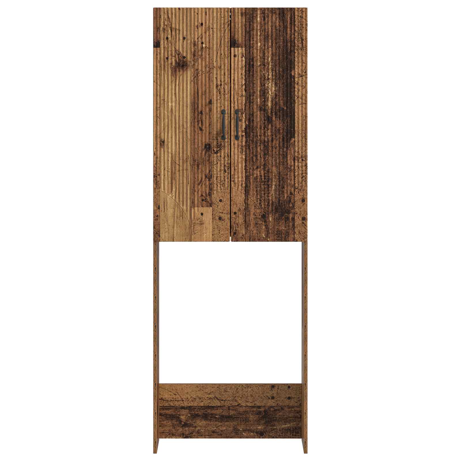 Toiletkast HOORN Oud hout 66 x 25,5 x 190 cm Bewerkt hout