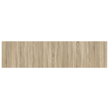Wandgemonteerd Hoofdeinde HOORN Sonoma Eiken Bewerkt hout