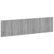 Hoofdbord 200x3x50 cm grijs Sonoma bewerkt hout