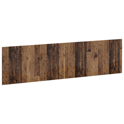 Wandgemonteerd Hoofdeinde HOORN Oud hout Bewerkt hout