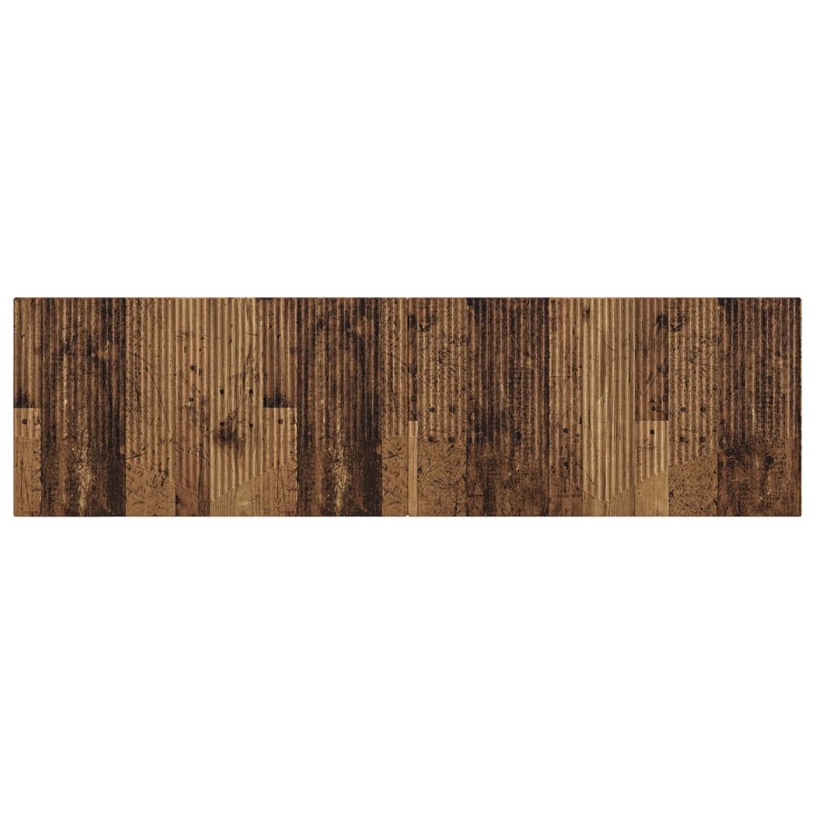 Wandgemonteerd Hoofdeinde HOORN Oud hout Bewerkt hout