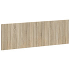 Hoofdbord 160 cm sonoma eiken muurmontage