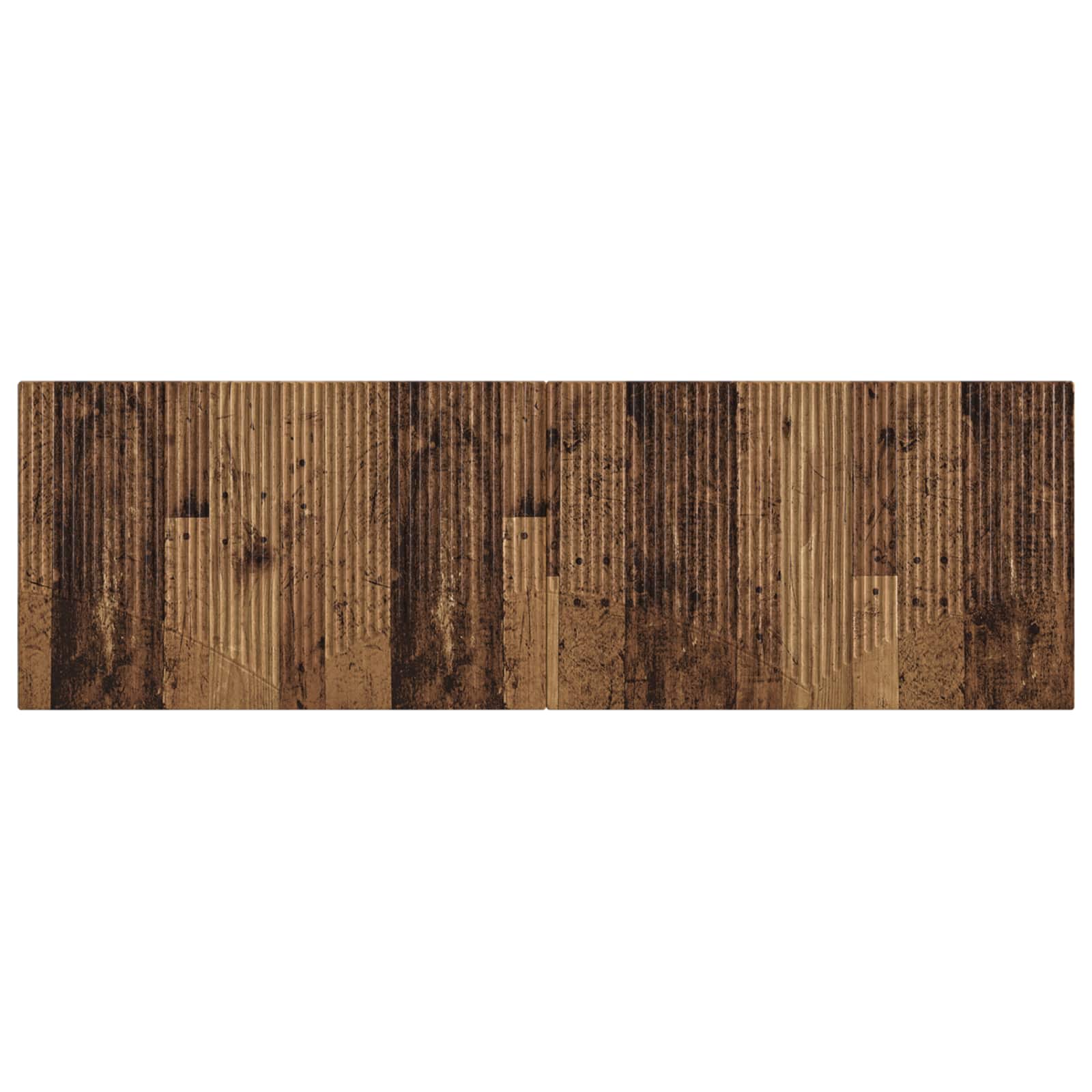 Wandgemonteerd Hoofdeinde HOORN Oud hout Bewerkt hout