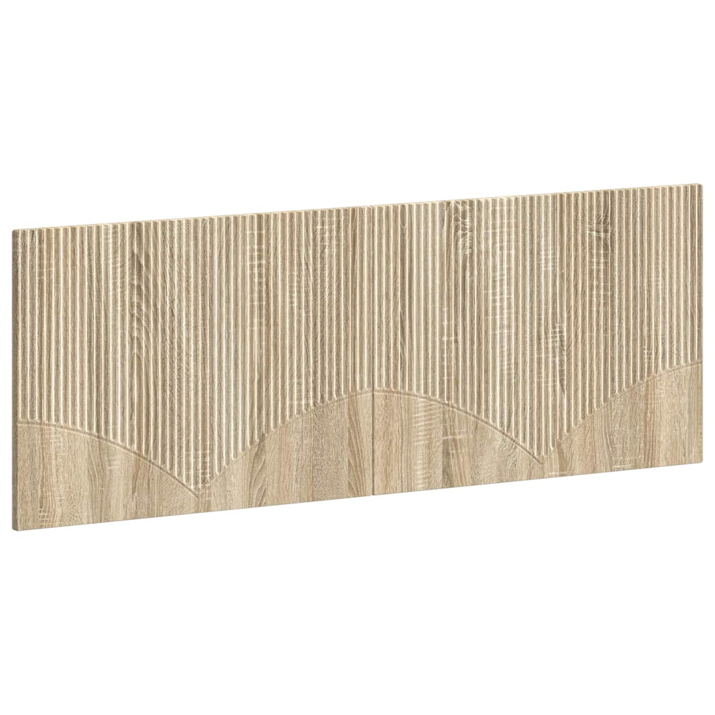 Wandgemonteerd Hoofdeinde HOORN Sonoma Eiken Bewerkt hout