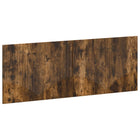 Hoofdbord wandmontage 140 cm gerookt eiken