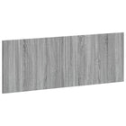 Hoofdbord 140x50 cm grijs Sonoma bewerkt hout