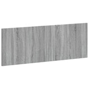 Hoofdbord 140x50 cm grijs Sonoma bewerkt hout