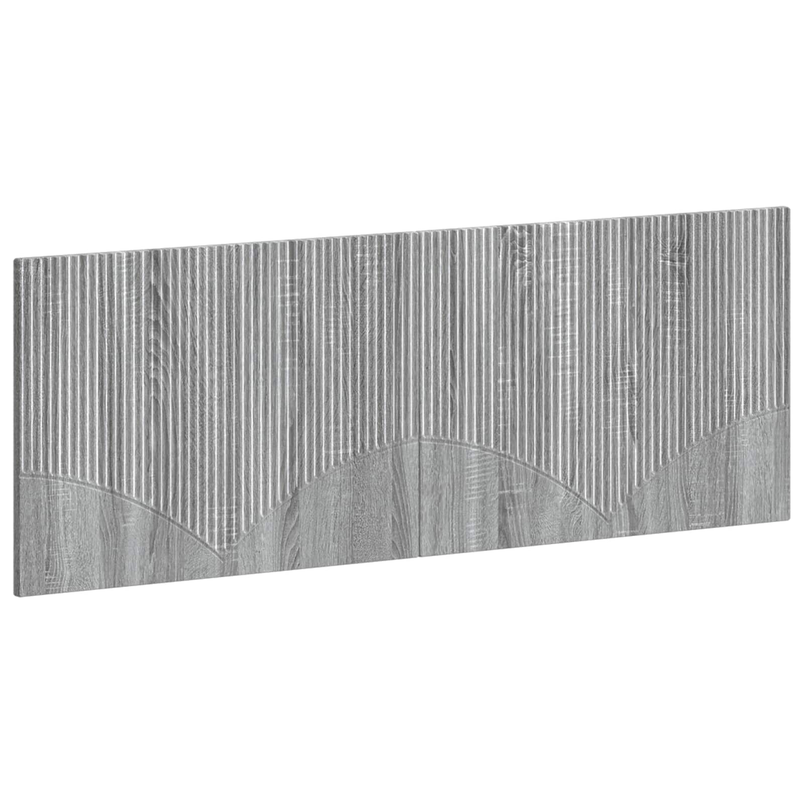 Wandgemonteerd Hoofdeinde HOORN Grijs Sonoma Bewerkt hout