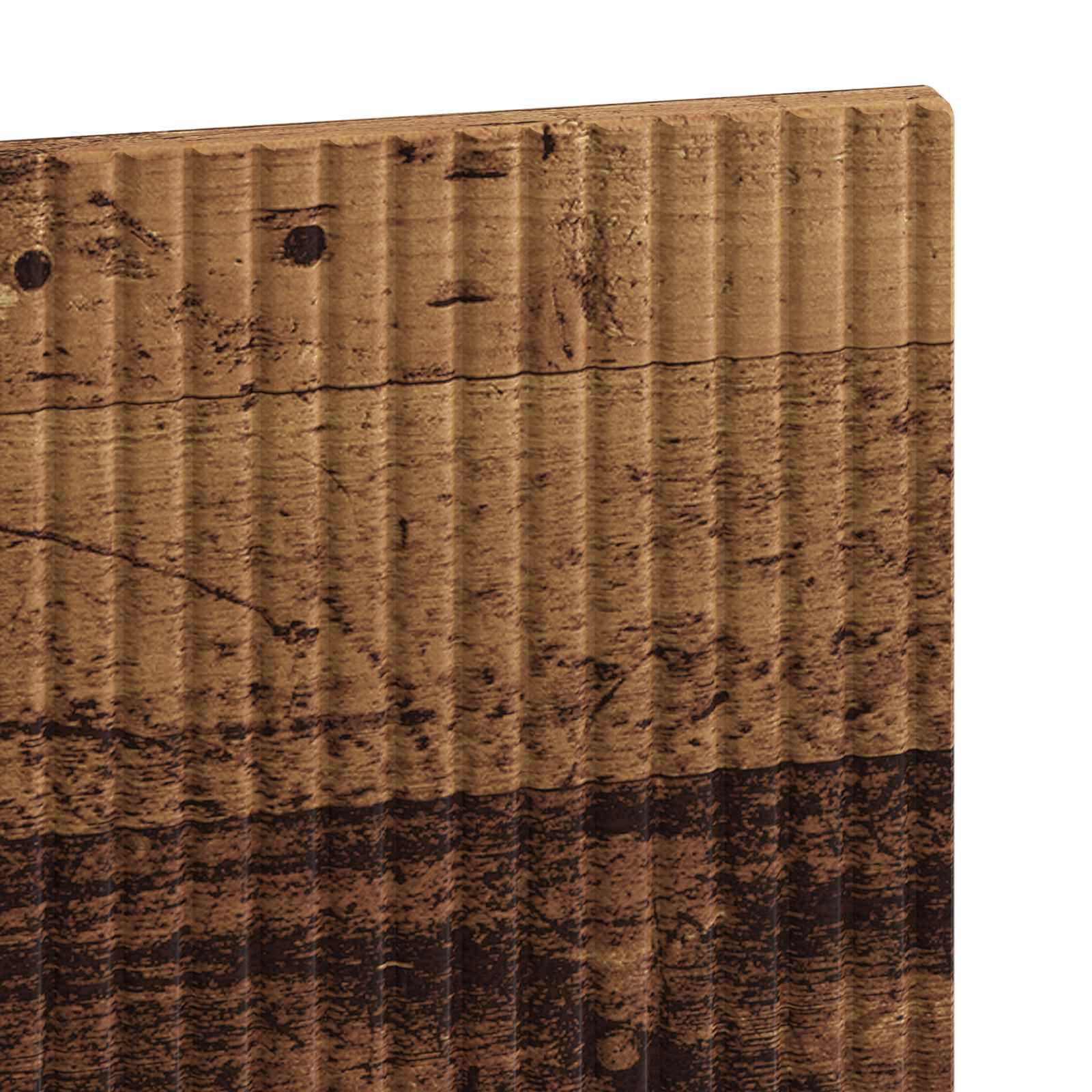 Wandgemonteerd Hoofdeinde HOORN Oud hout Bewerkt hout