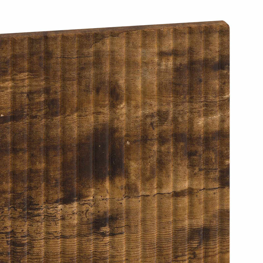 Wandgemonteerd Hoofdeinde HOORN Gerookt eiken Bewerkt hout