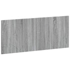 Hoofdbord 120x3x50 cm grijs Sonoma bewerkt hout