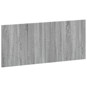 Hoofdbord 120x3x50 cm grijs Sonoma bewerkt hout