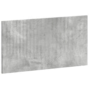 Hoofdbord 100x50 cm betongrijs bewerkt hout muurmontage