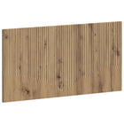 Hoofdbord wandmontage artisanaal eiken 100x50 cm