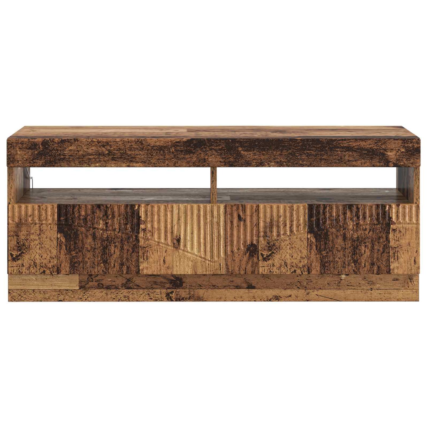 LED tv-meubel Oud hout Bewerkt hout