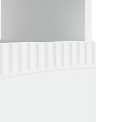 LED tv-meubel Wit Bewerkt hout