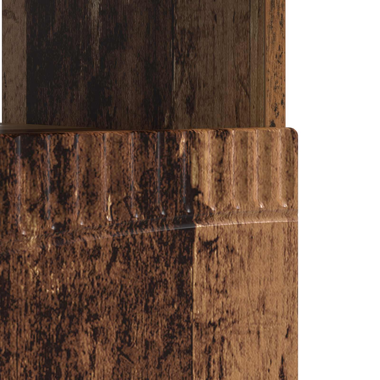 LED tv-meubel Oud hout Bewerkt hout