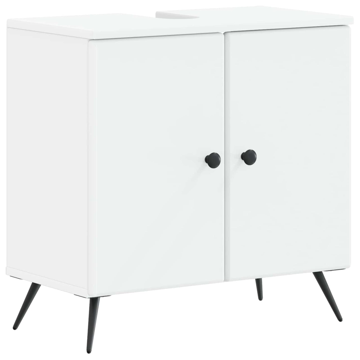 Badkamer wastafelkast BREDA Wit 59,5 x 31,5 x 59 cm