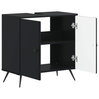 Badkamer wastafelkast BREDA Zwart 59,5 x 31,5 x 59 cm