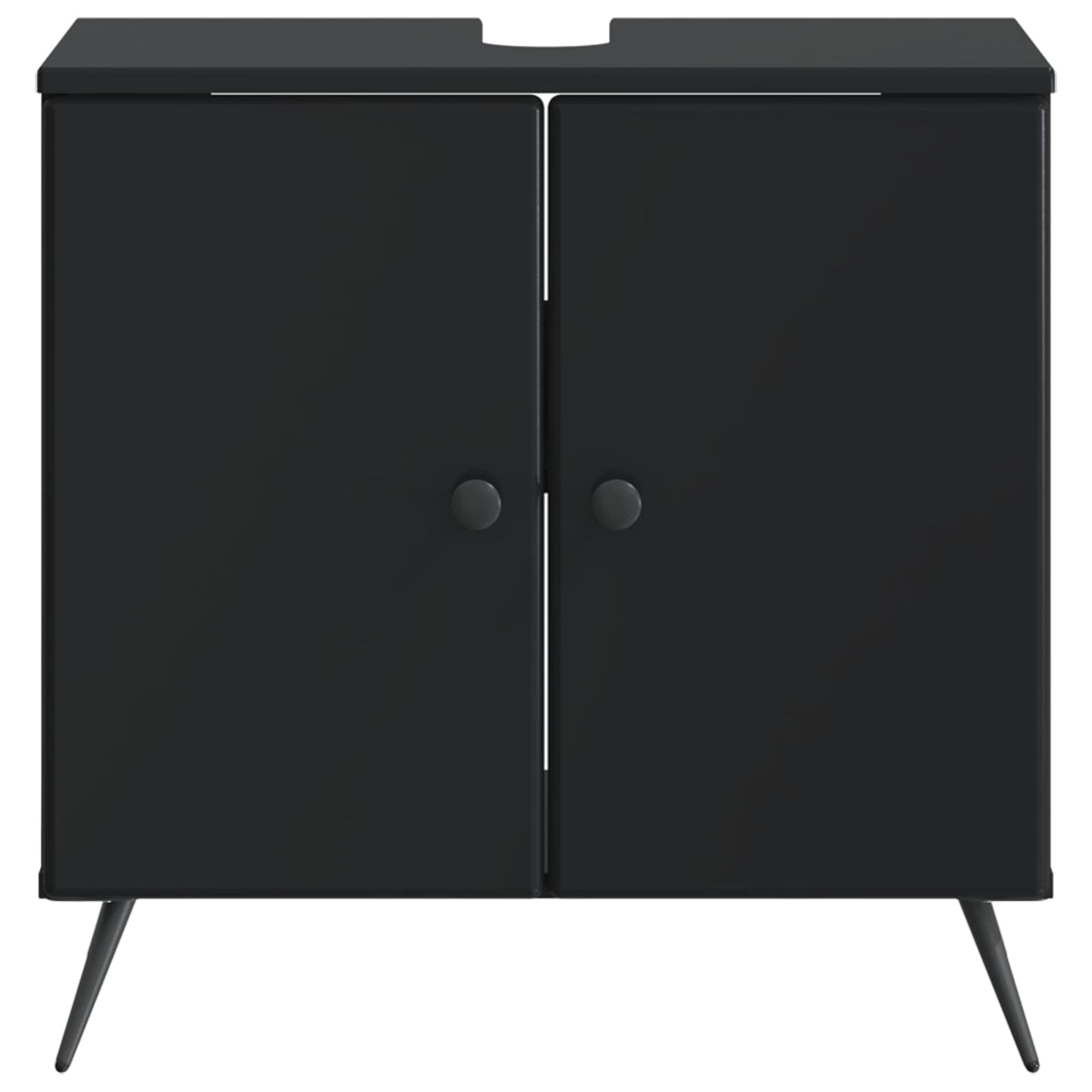 Badkamer wastafelkast BREDA Zwart 59,5 x 31,5 x 59 cm