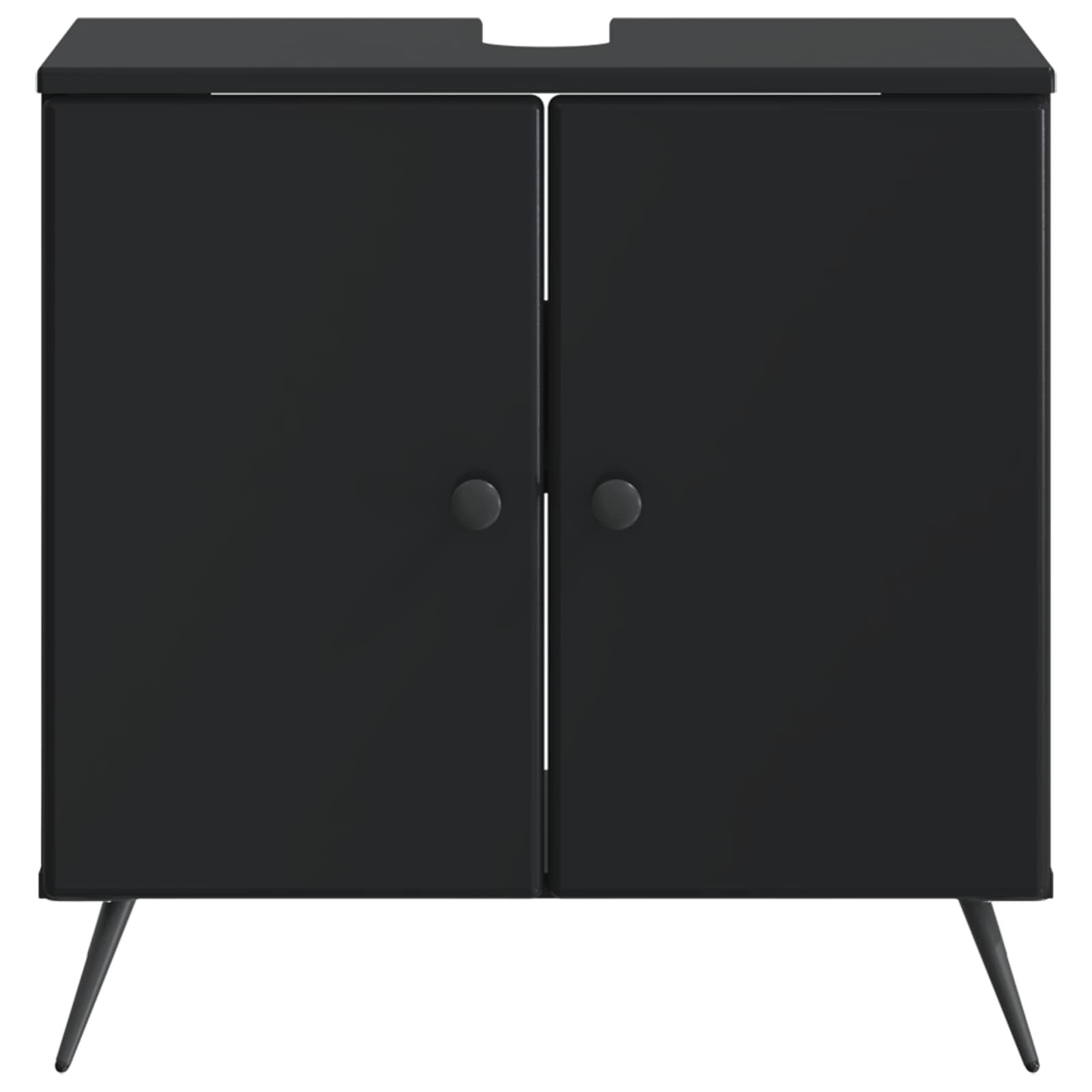 Badkamer wastafelkast BREDA Zwart 59,5 x 31,5 x 59 cm