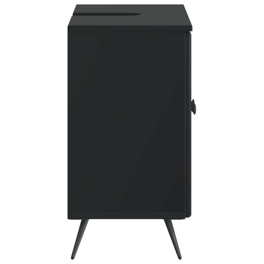 Badkamer wastafelkast BREDA Zwart 59,5 x 31,5 x 59 cm