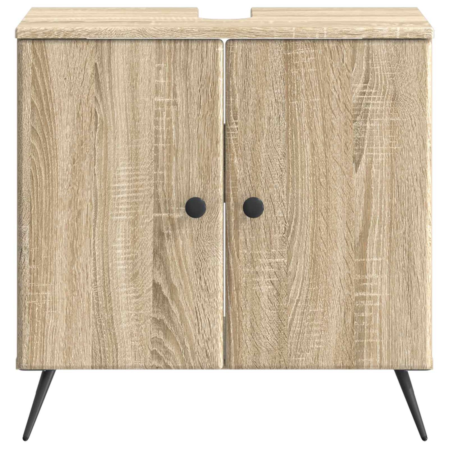 Badkamer wastafelkast BREDA Sonoma Eiken 59,5 x 31,5 x 59 cm