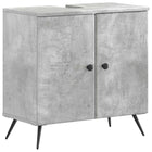 Badkamerkast Breda 59,5x31,5x59 cm betongrijs