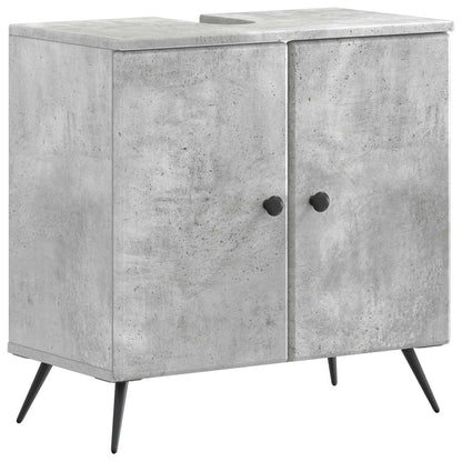 Badkamer wastafelkast BREDA Betongrijs 59,5 x 31,5 x 59 cm