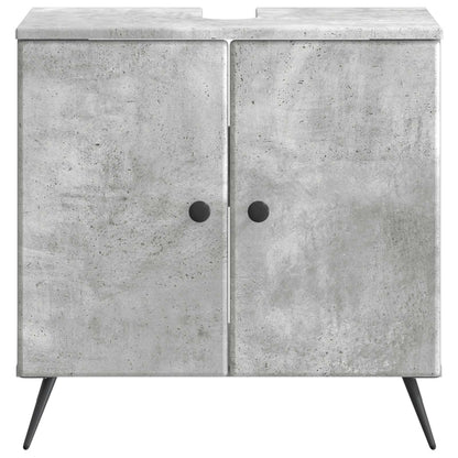 Badkamer wastafelkast BREDA Betongrijs 59,5 x 31,5 x 59 cm