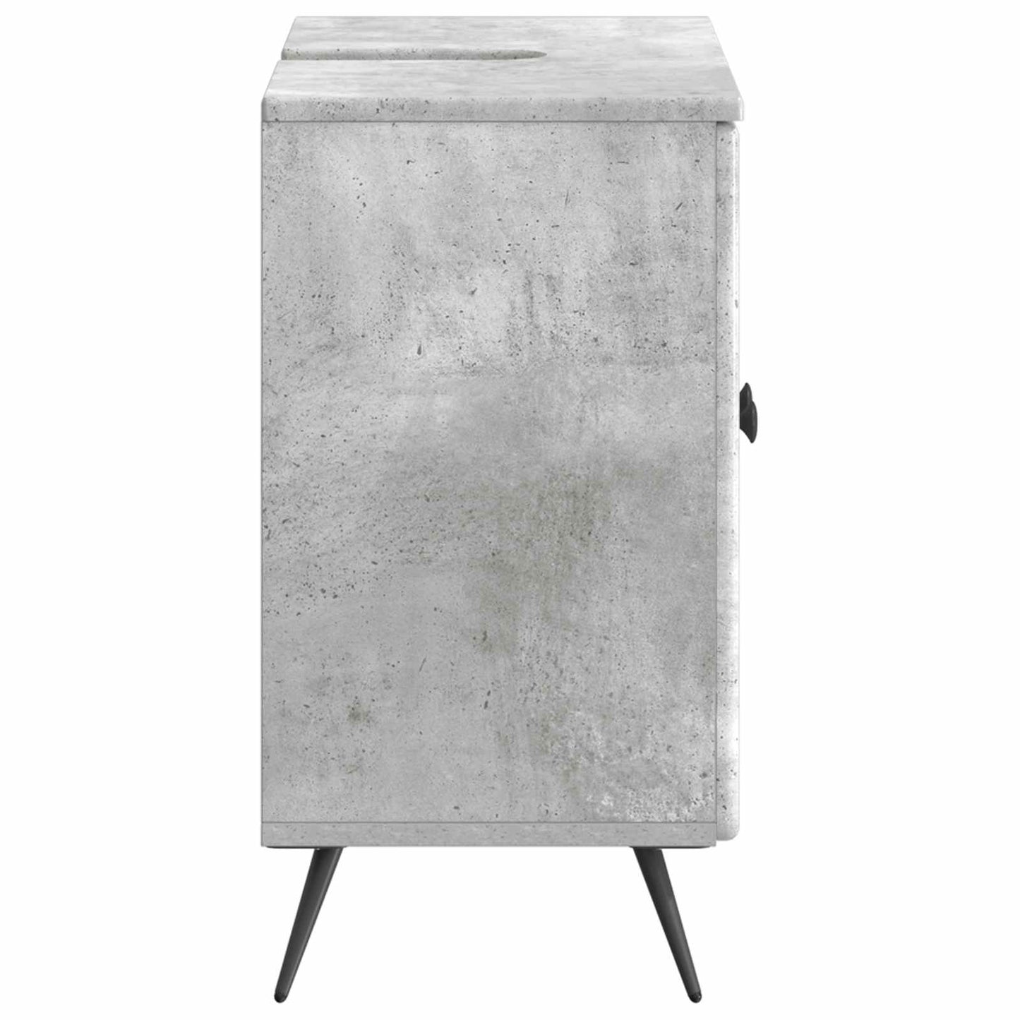Badkamer wastafelkast BREDA Betongrijs 59,5 x 31,5 x 59 cm
