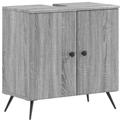 Badkamer wastafelkast BREDA Grijs Sonoma 59,5 x 31,5 x 59 cm