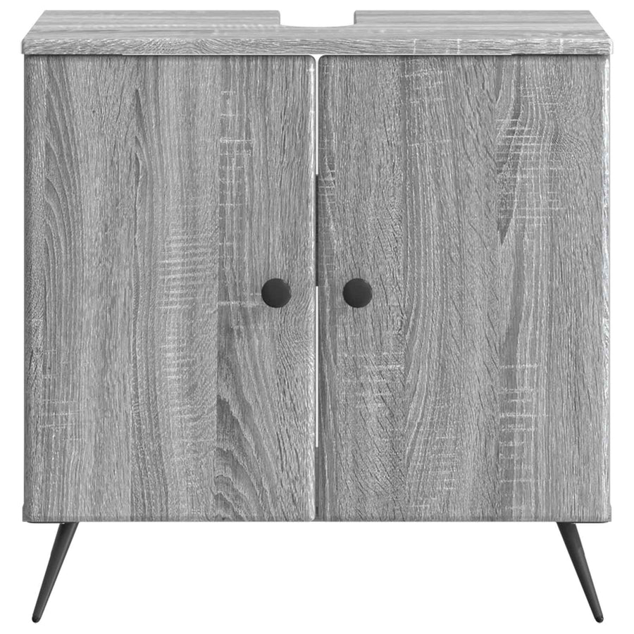 Badkamer wastafelkast BREDA Grijs Sonoma 59,5 x 31,5 x 59 cm