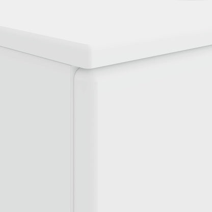Badkamer wastafelkast BREDA Wit 82 x 41 x 59 cm Bewerkt hout
