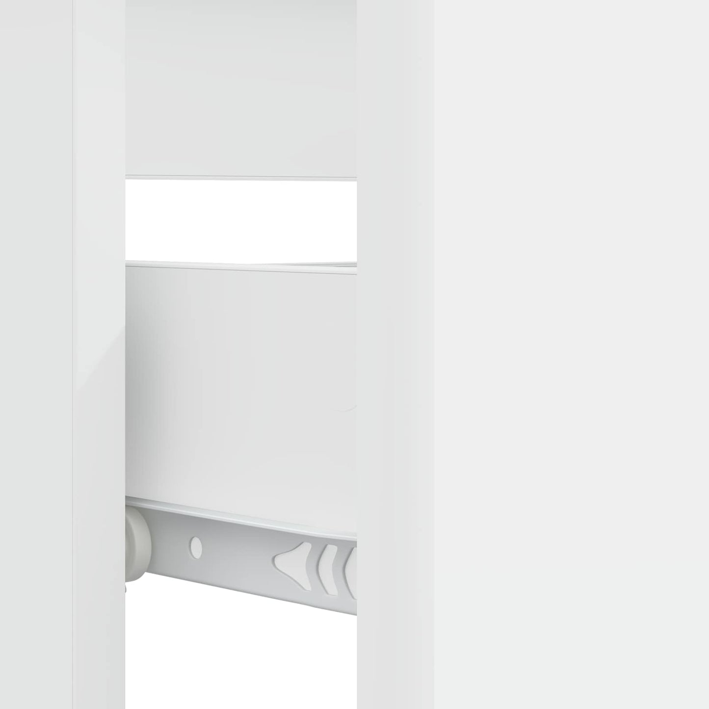 Badkamer wastafelkast BREDA Wit 82 x 41 x 59 cm Bewerkt hout